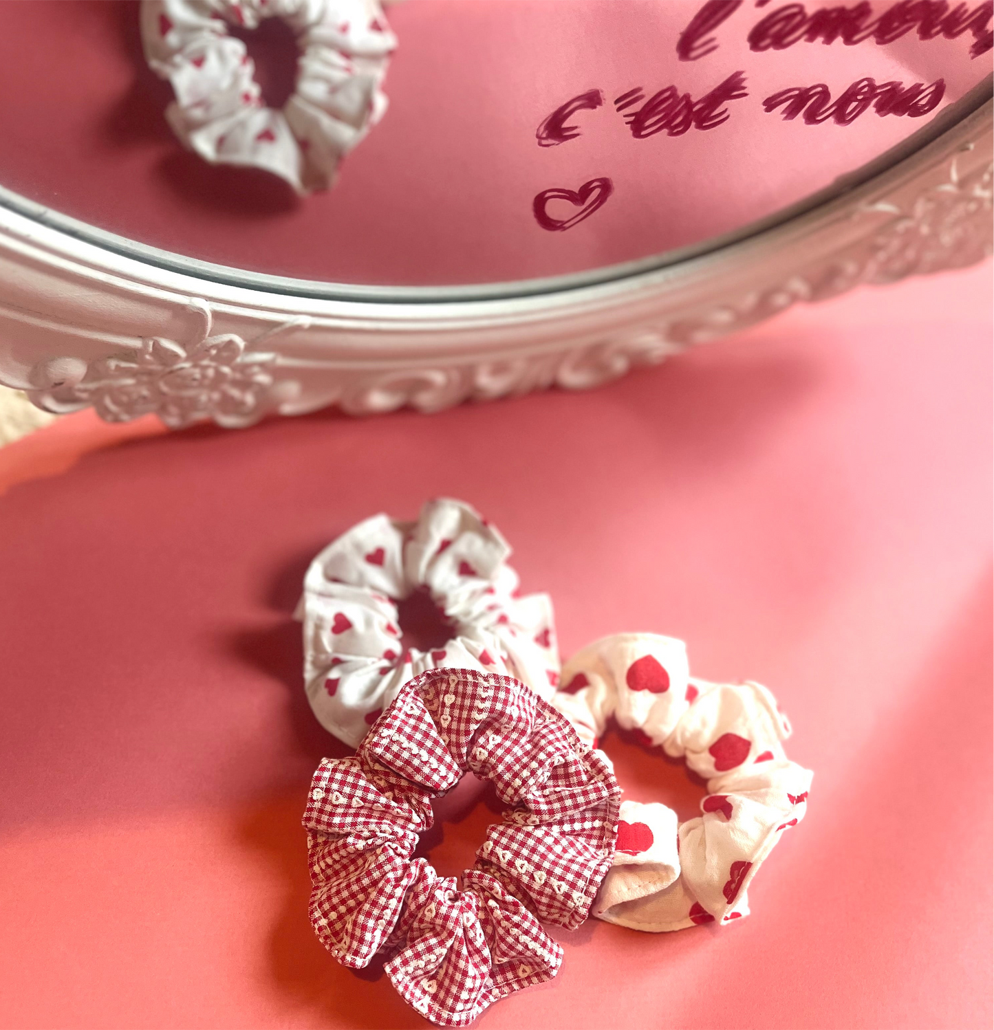 Chouchou adulte - Petit coeur