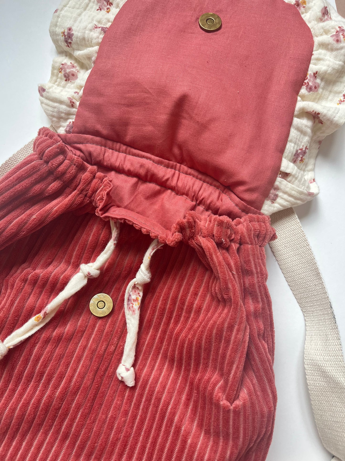 Sac à dos velour enfant - personnalisable