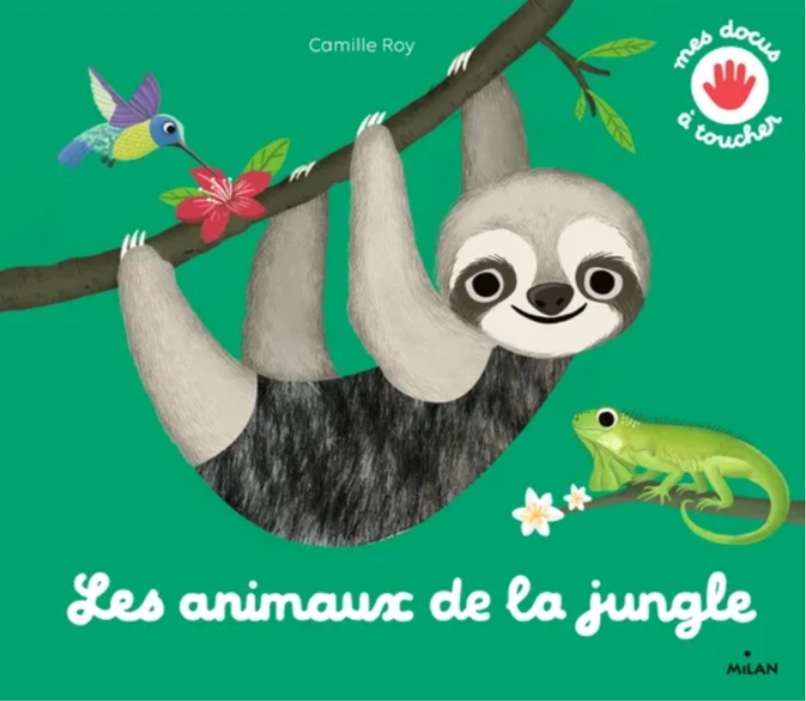 Livre bébé "Les animaux a toucher"