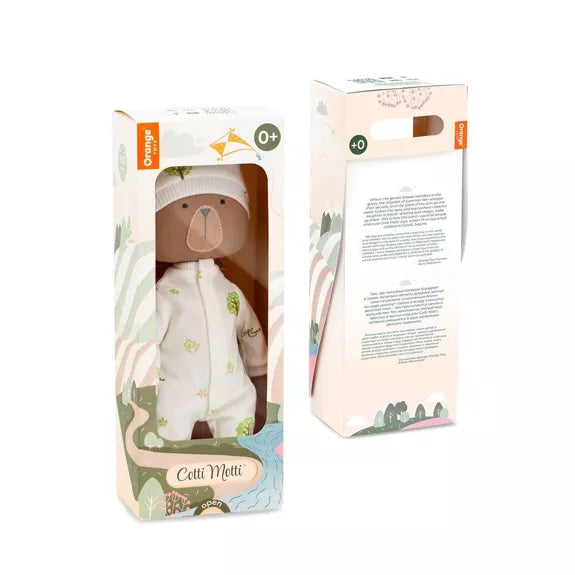 Oscar le doudou Ours en pyjama