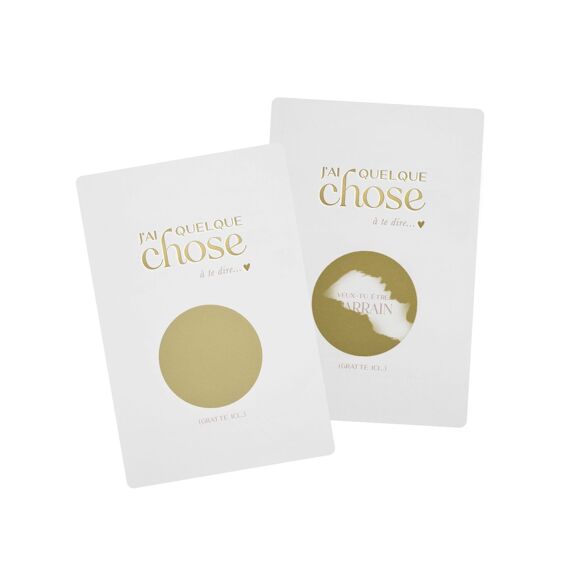 Carte à gratter "Veux tu être marraine ?"