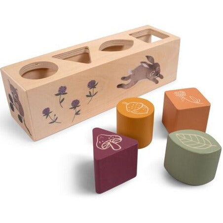 Jouet trieur de formes en bois