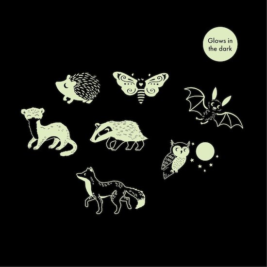 Puzzle phosphorescent - Amis de la forêt