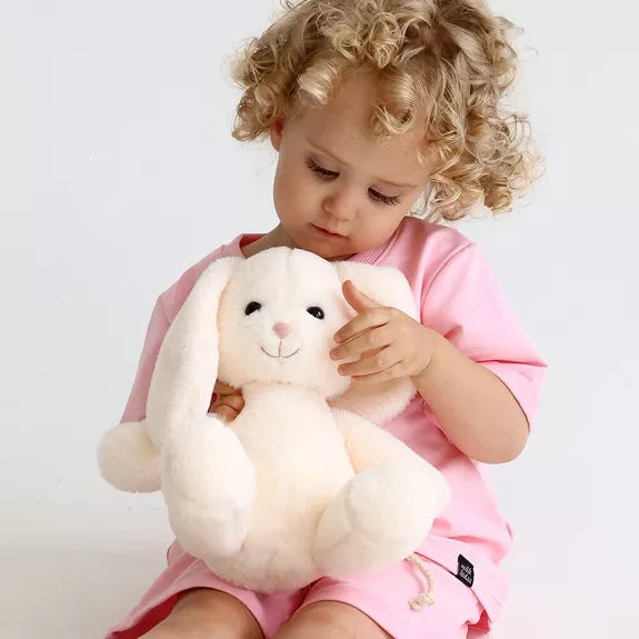 Peluche lapin Guimauve blanc