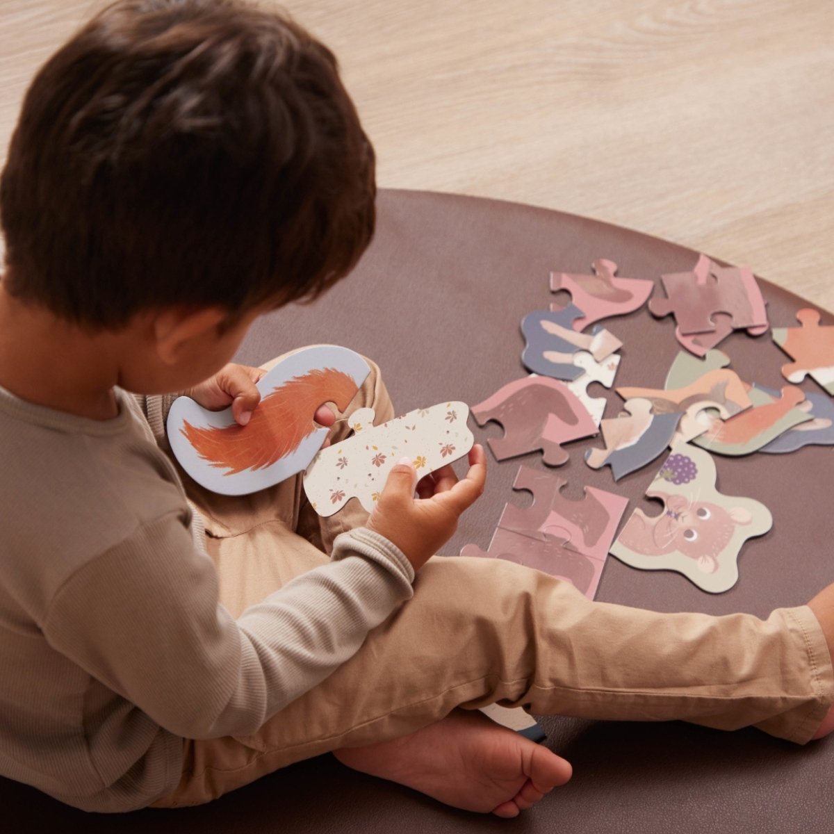 Set de 7 puzzles - Animaux nordiques