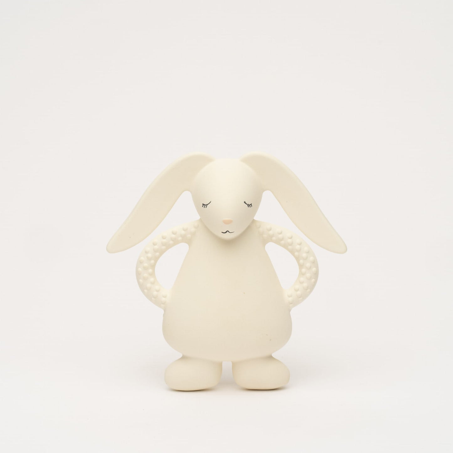 Moonie - Anneau de dentition lapin nature bio blanc