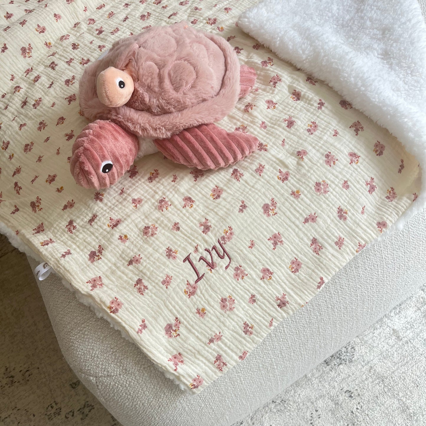 Les couvertures chaude bébé personnalisable ☁️