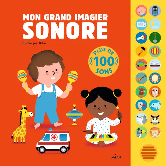 Livre bébé "Mon grand imagier sonore"