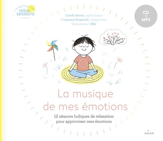 Livre bébé "La musique de mes émotions"