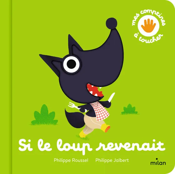 Livre bébé "Si le loup revenait"