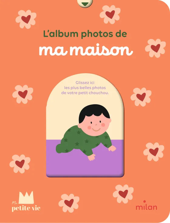 Livre album photo bébé - L'album de ma maison