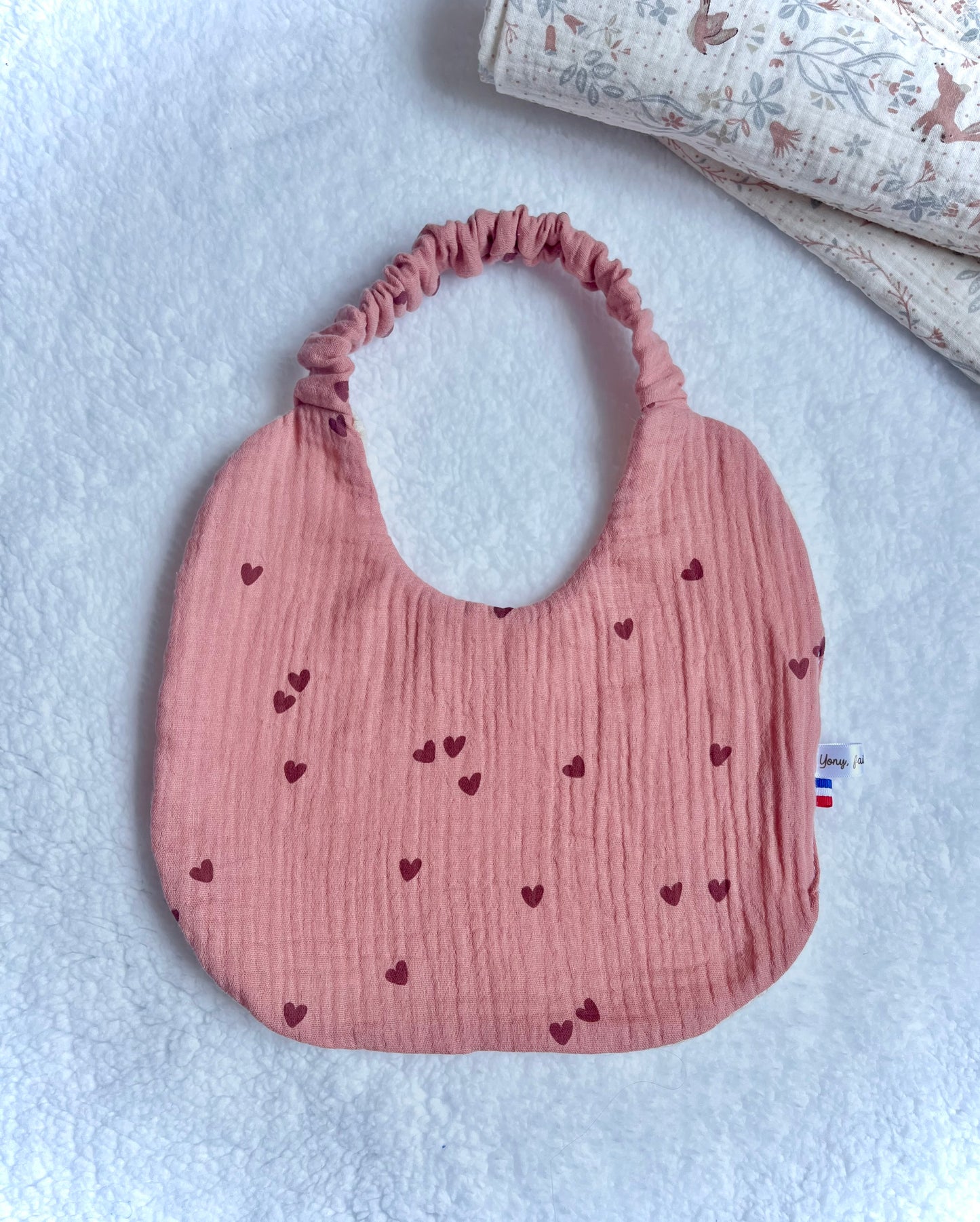 Bavoir élastiqué +7 couleurs