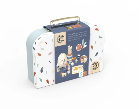 Ma première boite à jouets - Jeux pour bébé +12 - modèle valise abimée