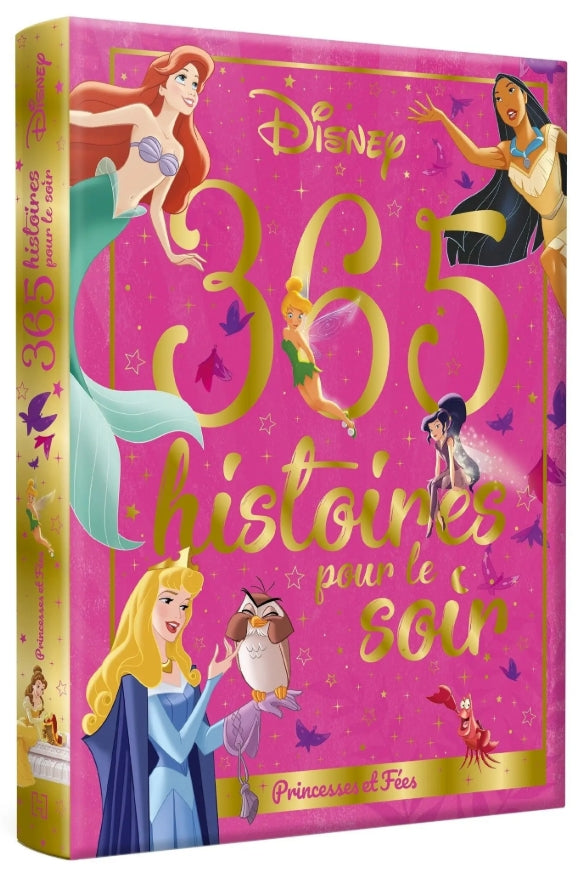 LIVRE - DISNEY PRINCESSES - 365 Histoires pour le soir - Princesses et fées