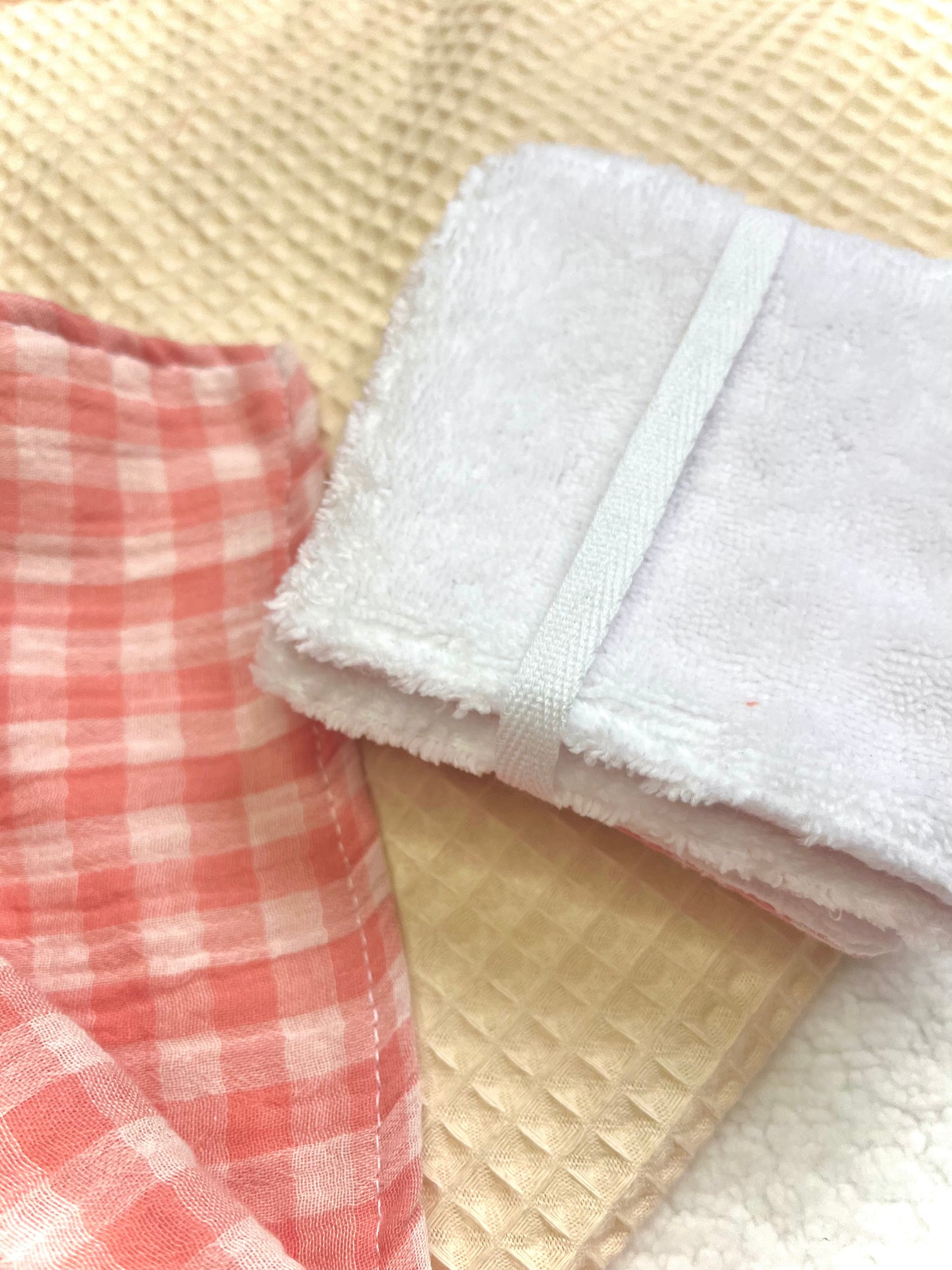 Packs de 5 cotons lavables réutilisable