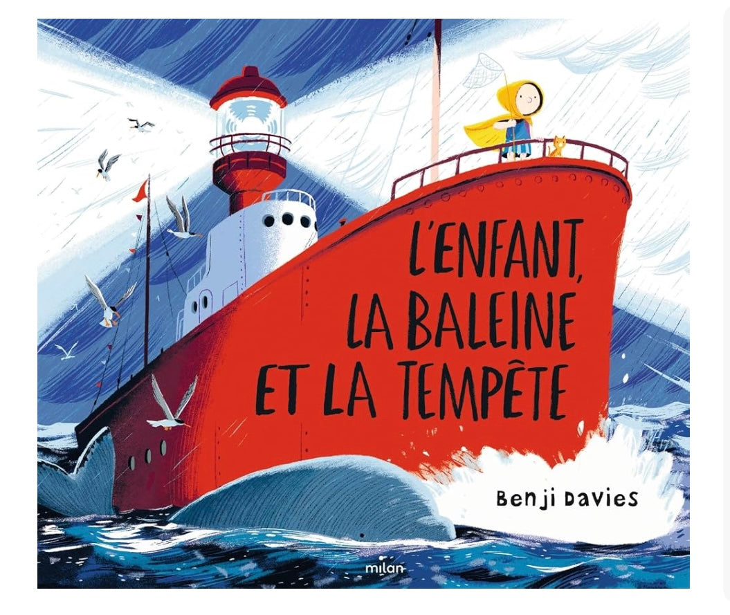 Livre - L'enfant et la baleine et la tempête