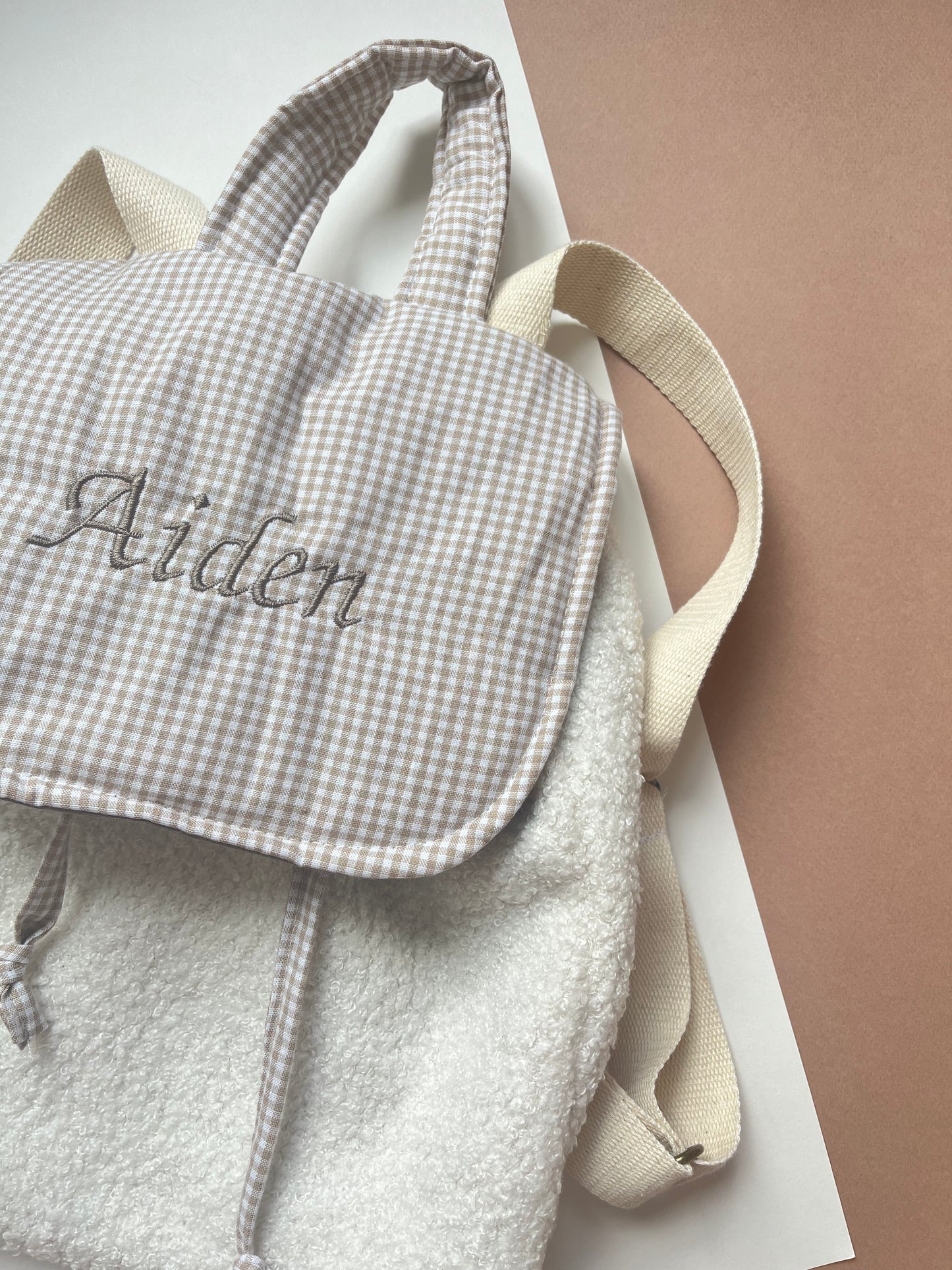 Sac à dos moumoute enfant - personnalisable