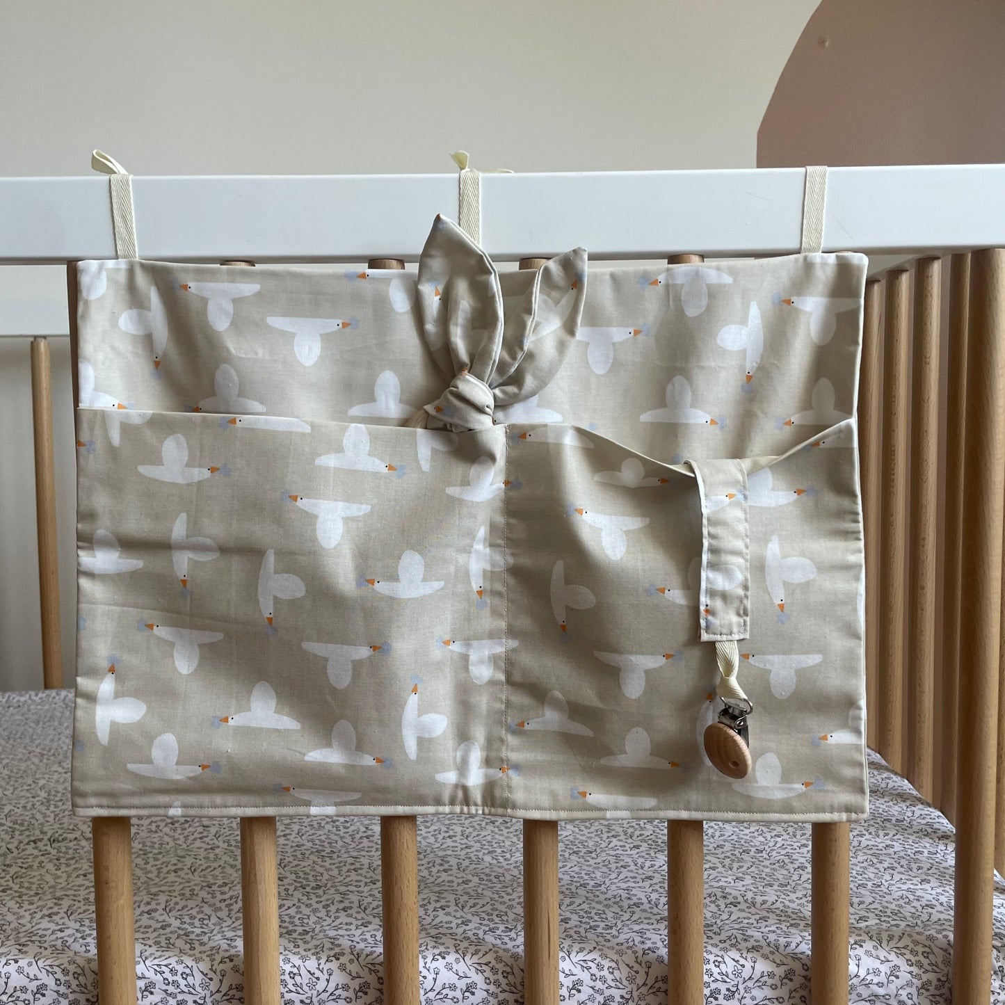 Les organisateurs de lit personnalisable + 9 choix de tissu