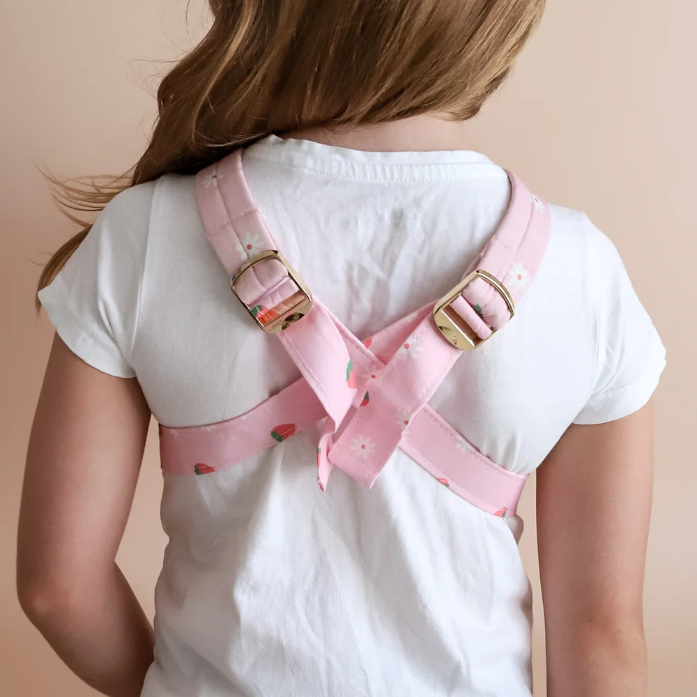 Pré commande Novembre - Porte bébé fraise rose Tiny Harlow