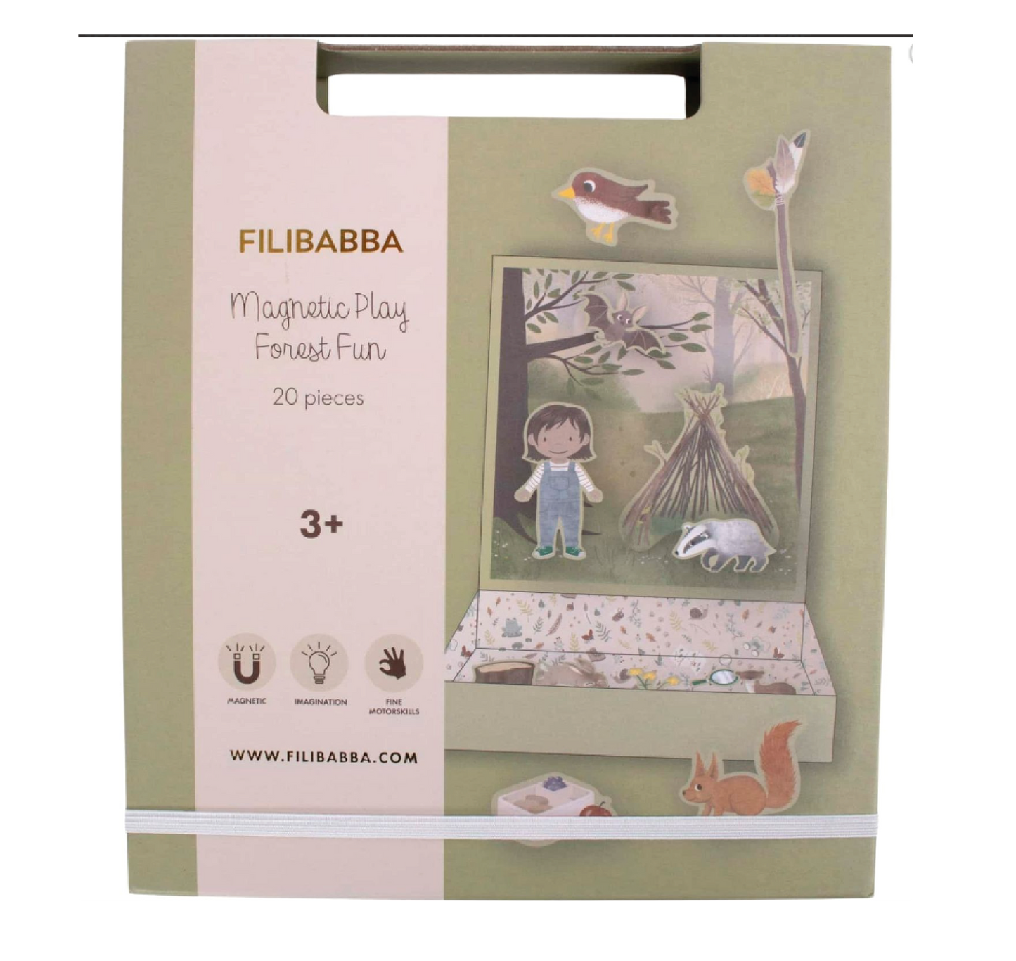 Jeu magnétique - Jeux fun en fôret - Filibabba