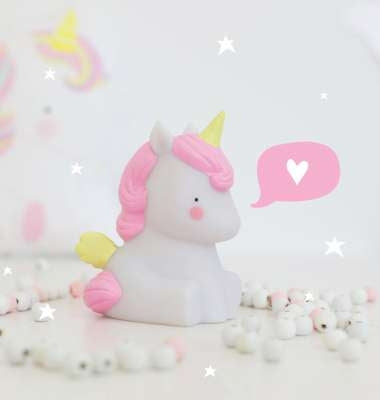 Veilleuse Licorne - 15,5 cm
