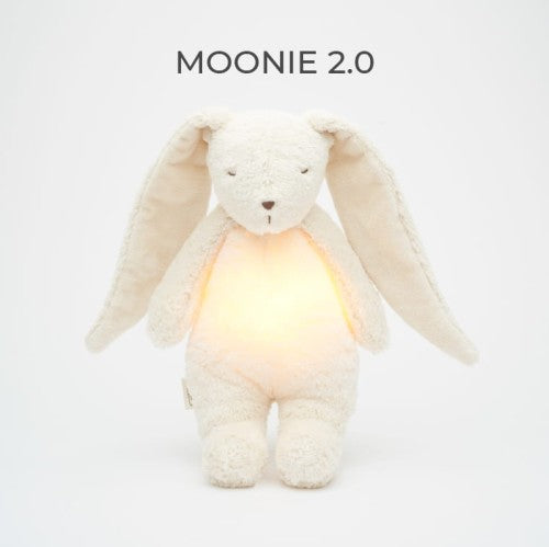 Moonie - Lapin veilleuse nature bio blanc polaire