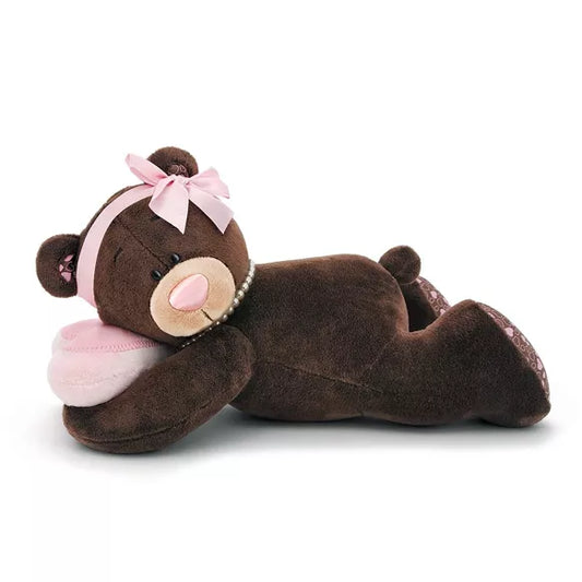 Peluche, Choco et lait - Ourson endormi au lait
