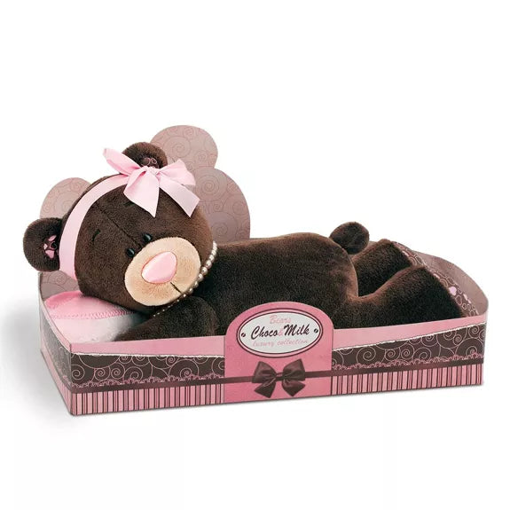 Peluche, Choco et lait - Ourson endormi au lait