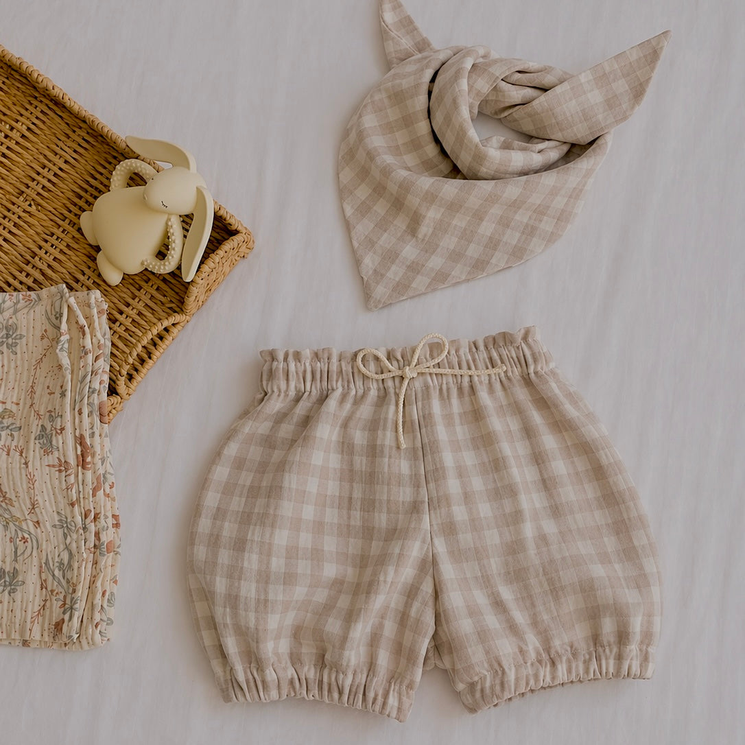 Bloomer vichy beige