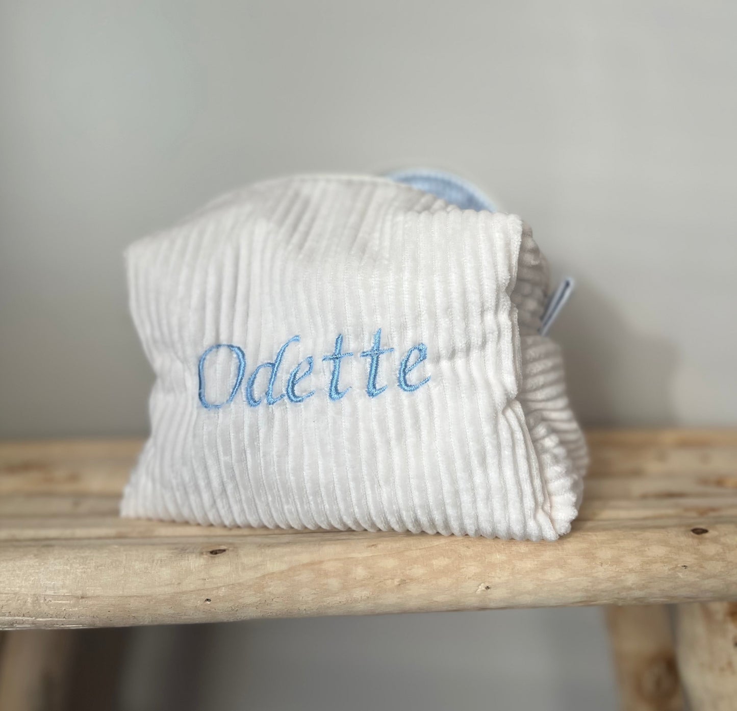 Les trousses de toilettes bouclettes personnalisable - Taille medium