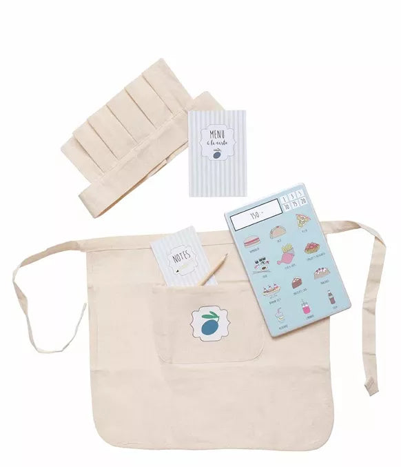 Tenue de serveur et accessoires pour enfant
