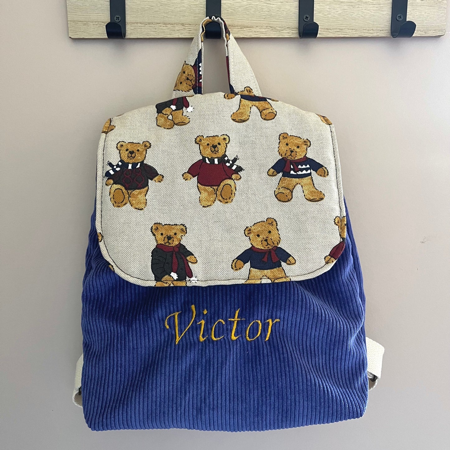 Sac à dos enfant nounours - personnalisable