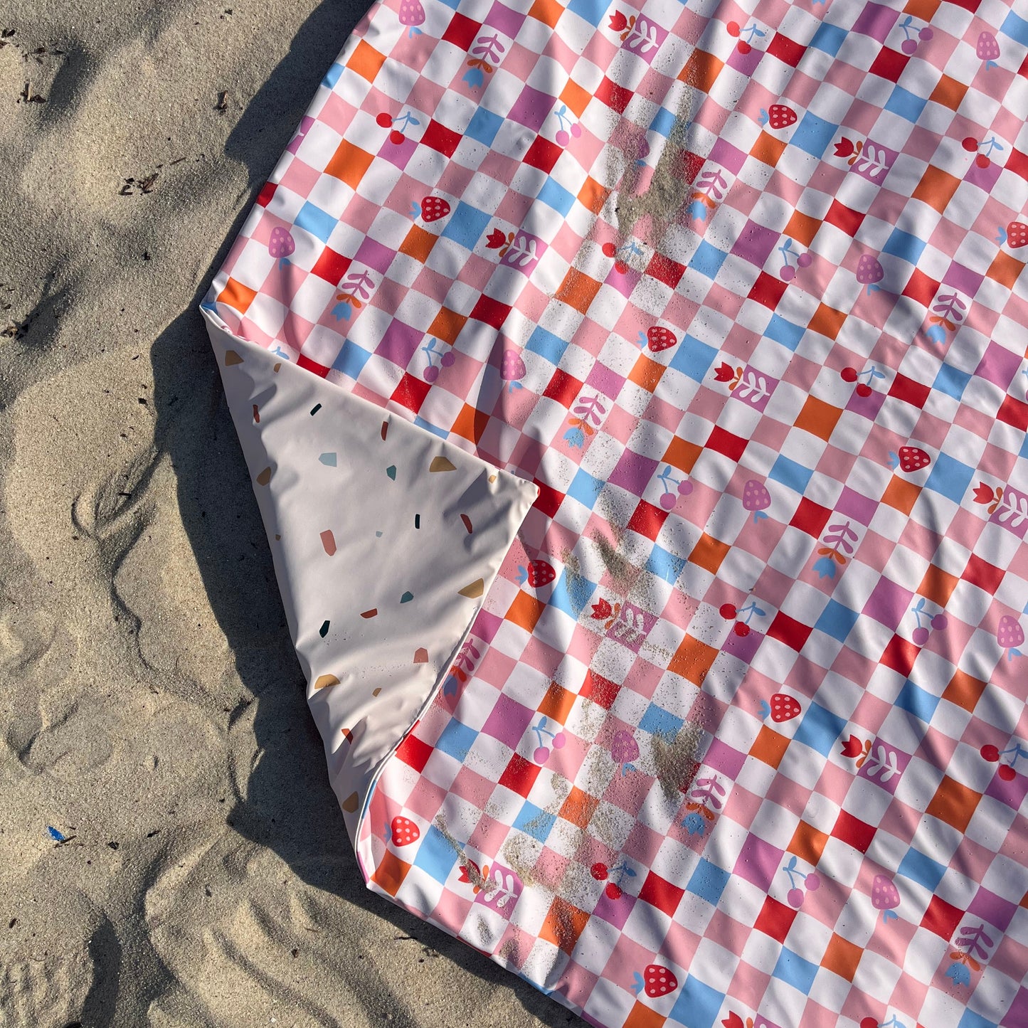 Tapis d'activité imperméable - Carreaux