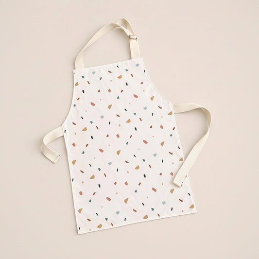 Tablier de cuisine pour enfant confettis - personnalisable