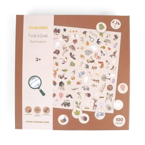 Jeux de société pour enfant -  Cherches et trouve - Filibabba