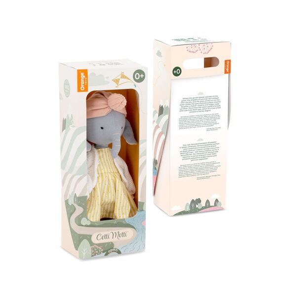 Alice le doudou élephante
