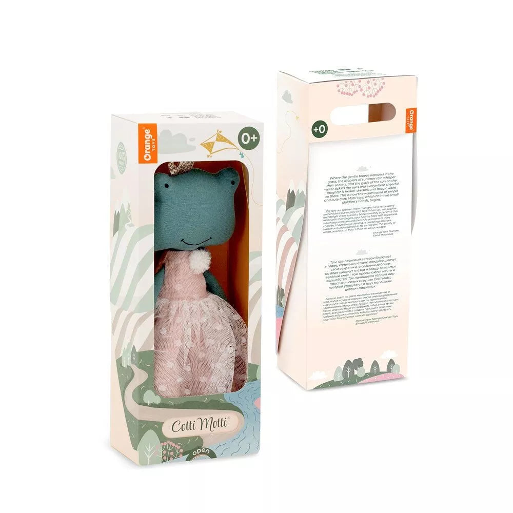 Fiona le doudou Grenouille