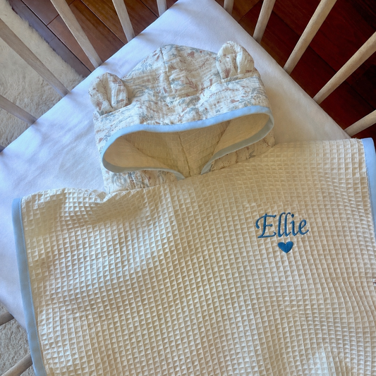 Ponchos de bain bébé/enfant personnalisable