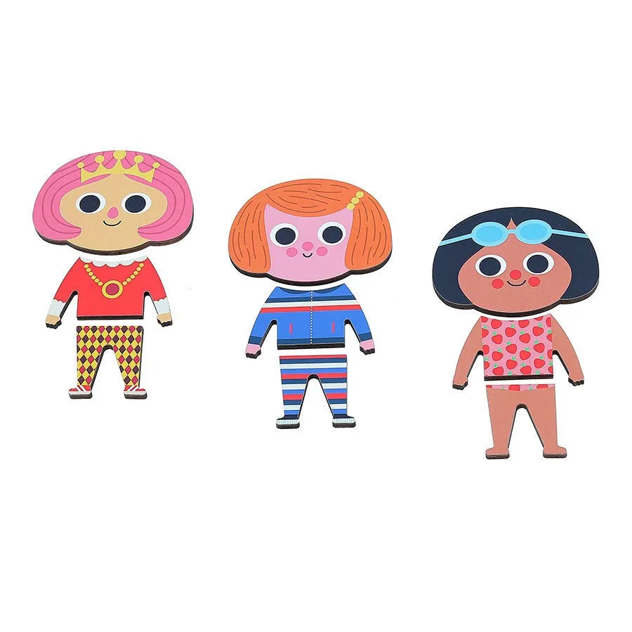 Puzzles personnage à habiller