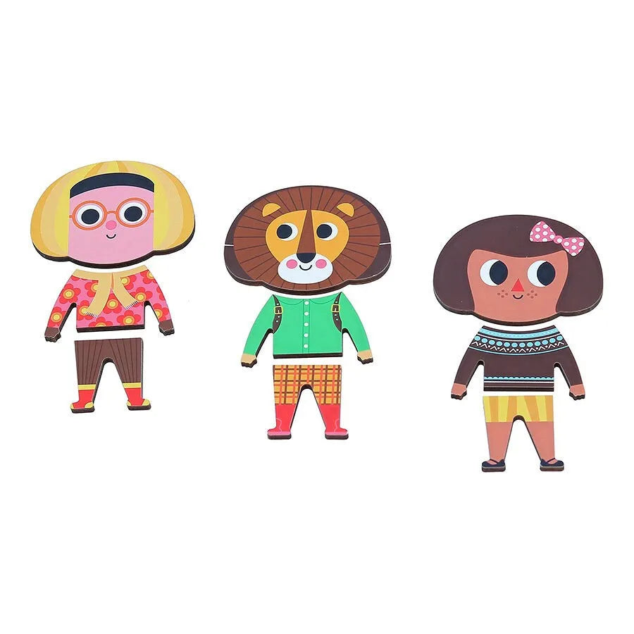Puzzles personnage à habiller