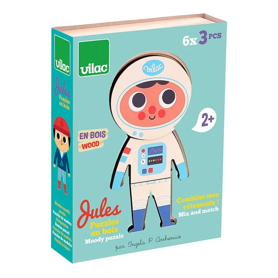 Puzzles personnage à habiller