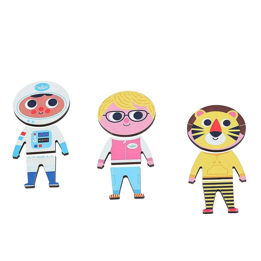 Puzzles personnage à habiller