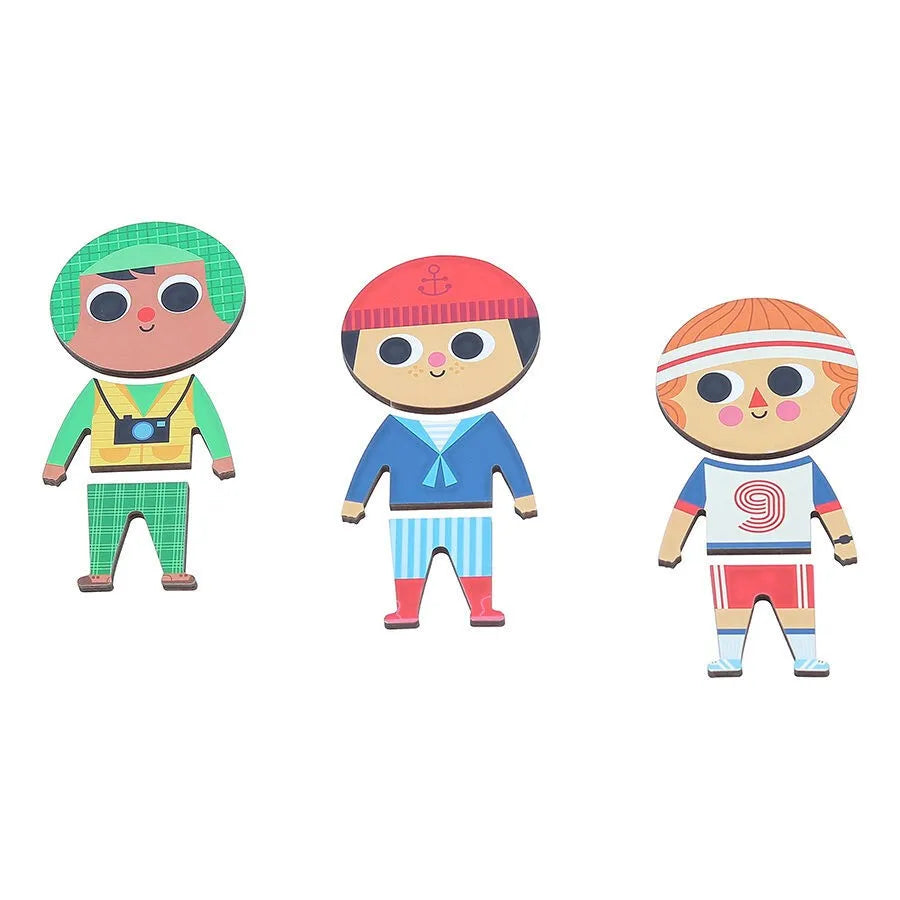 Puzzles personnage à habiller
