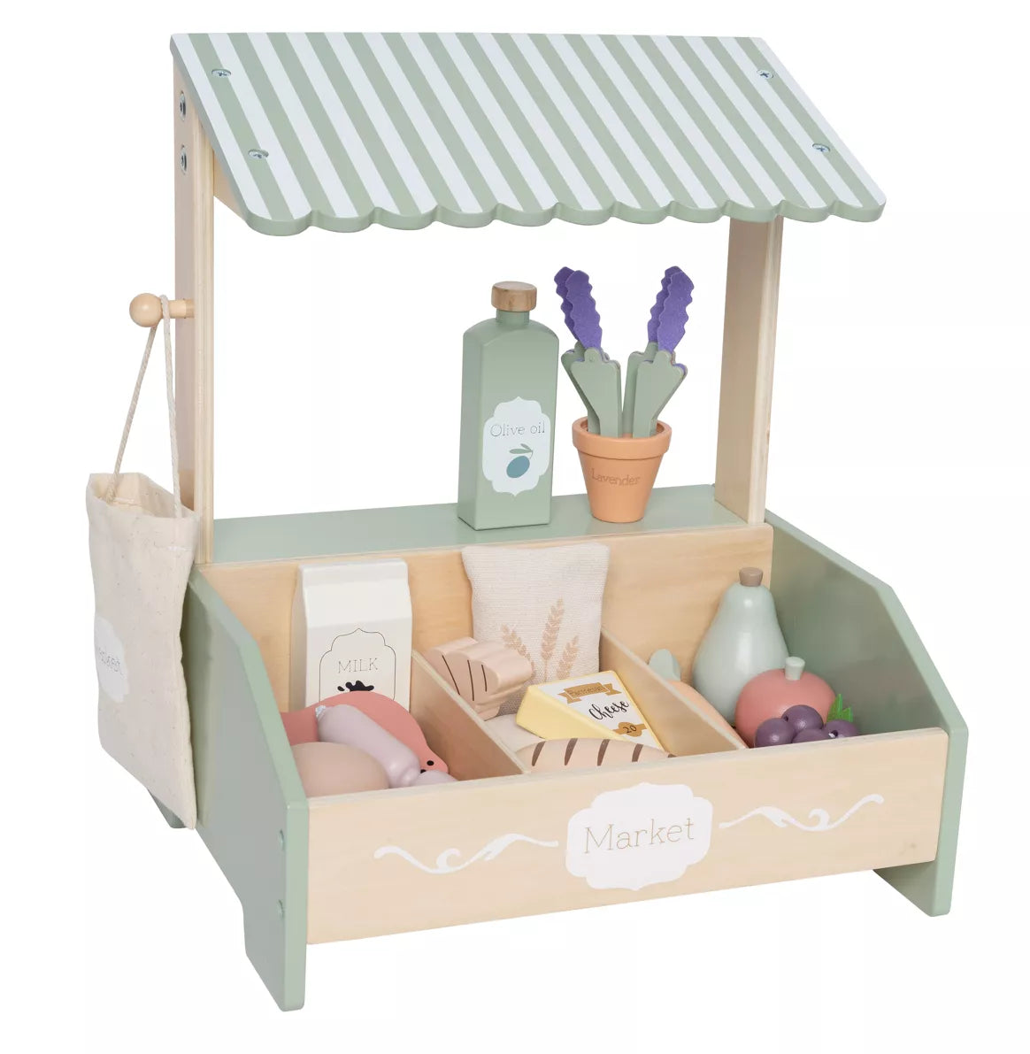 Jouet en bois enfant - Mini marchande