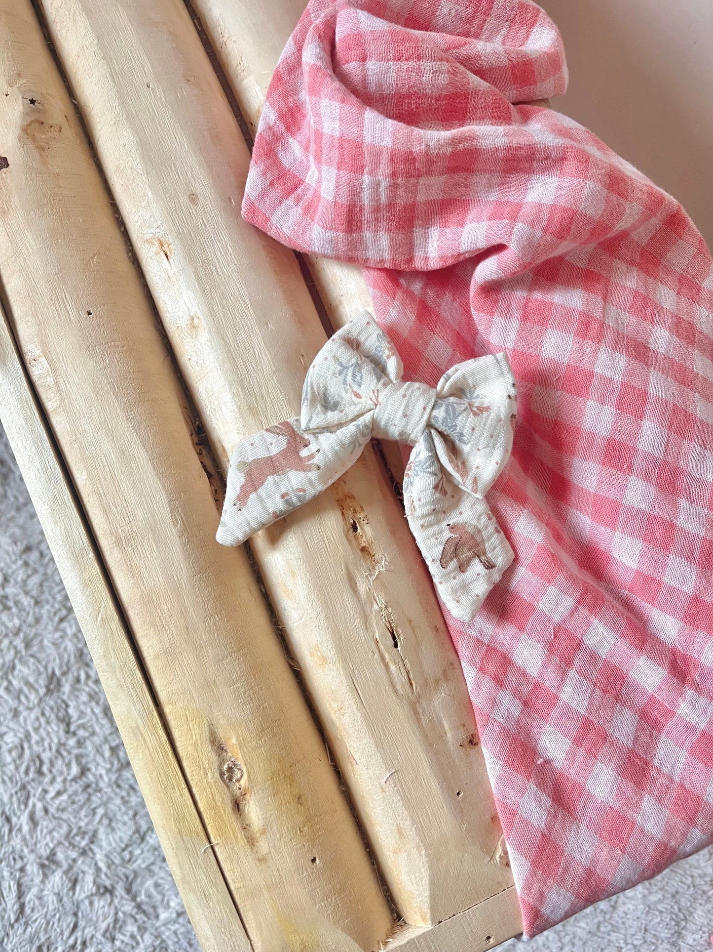 Les barrettes nœud