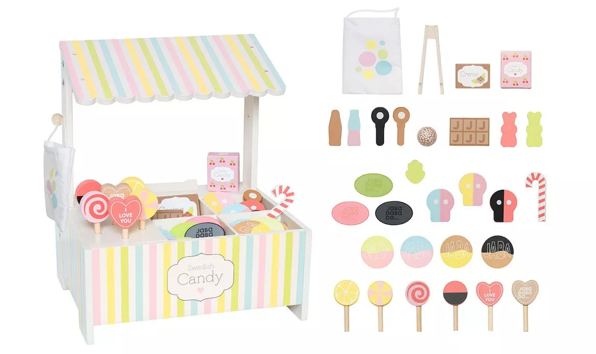 Jouet en bois enfant - Stand bonbons