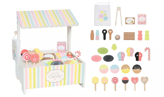 Jouet en bois enfant - Stand bonbons