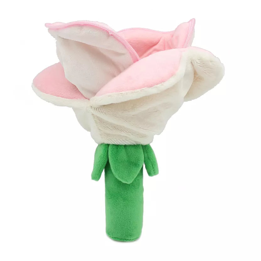 Peluche coeur/ fleur rose  - Les Déglingos