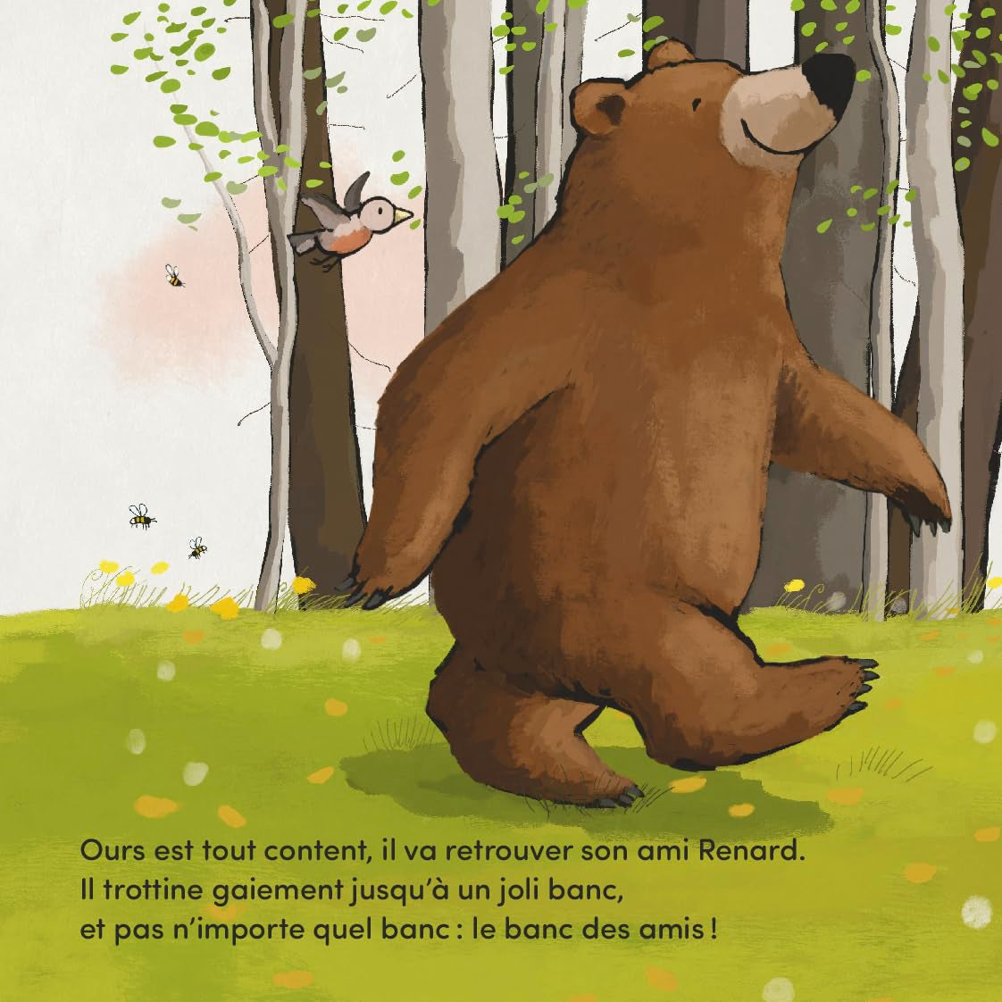 Les belles histoires des petits - Le banc des amis