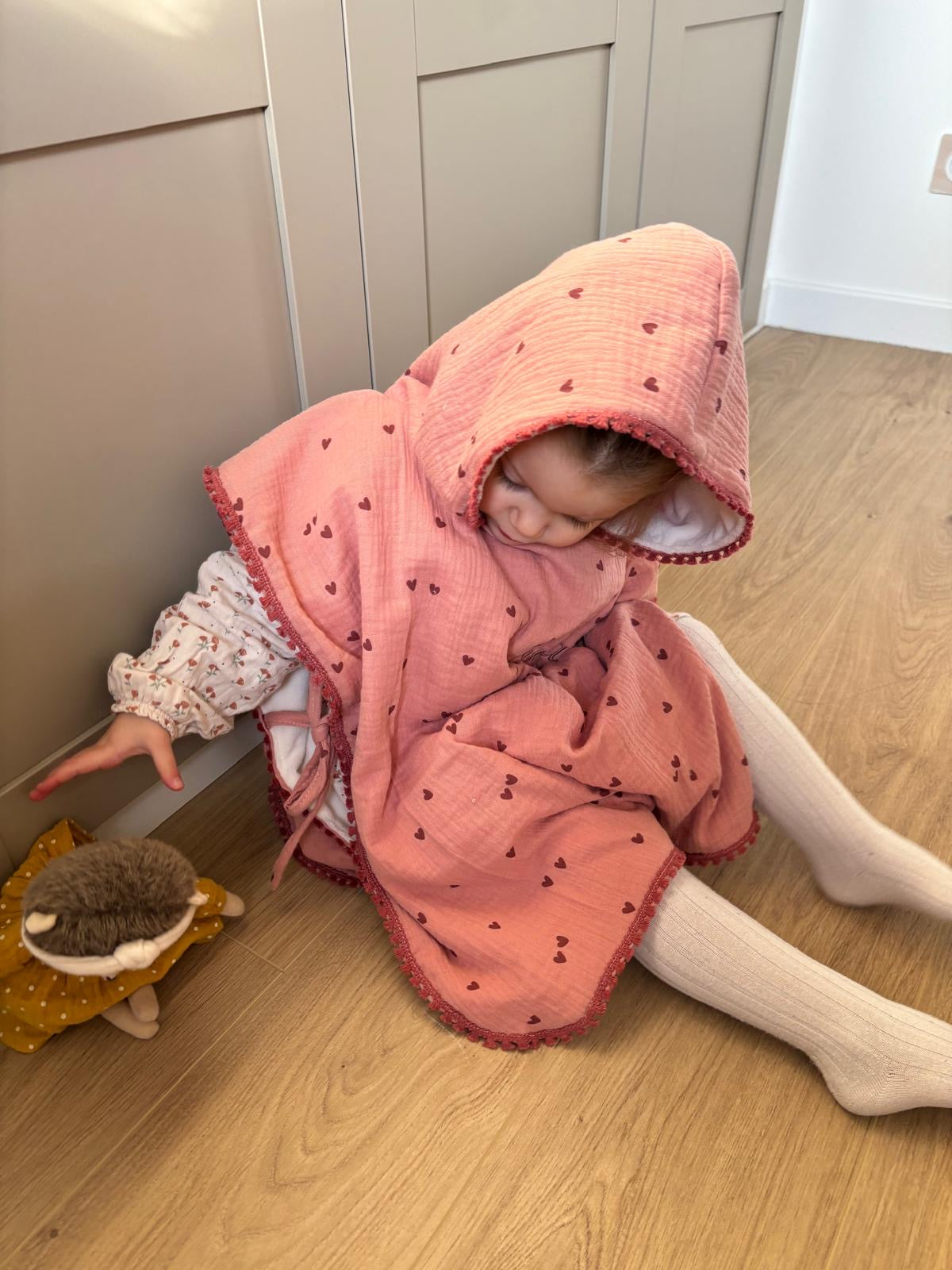 Les ponchos bébé et enfant personnalisable